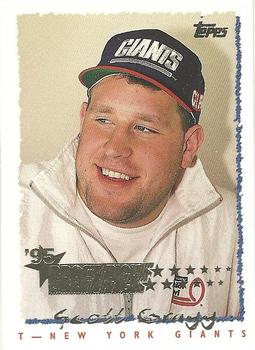 Scott Gragg New York Giants 1995 Topps NFL Rookie Card - Draft Pick #243